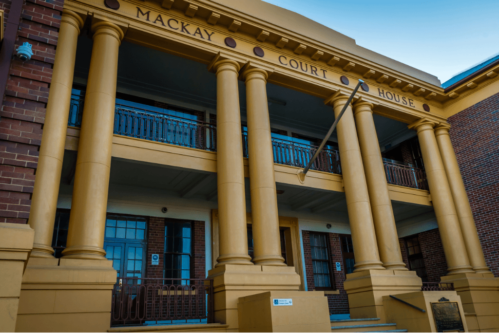 Mackay courthouse and city skyline