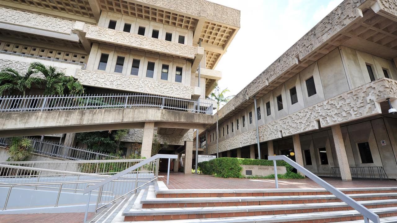 Townsville courthouse and Strand waterfront